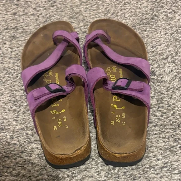 Birkenstock Purple Sandals with Buckles - Picture 2 of 8